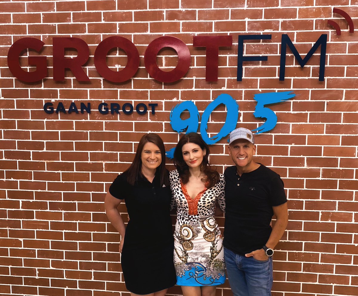 Louise Carver (@louisecarver) on Twitter photo Dit was 'n wonderlike oggend saam @grootfm90.5 <a href="/rubendelmage/">Ruben Delmage</a> <a href="/charonike101/">Charonike Nel</a>
Dankie vir 'n goeie onderhoud.
❤️ Bly jy is lief vir, ‘Dark Secrets’.
.
#earlymorning #radiointerview #pretoria #greatconversations #love #liveperformance #coffeetime Dit was 'n wonderlike oggend saam @grootfm90.5 <a href="/rubendelmage/">Ruben Delmage</a> <a href="/charonike101/">Charonike Nel</a>
Dankie vir 'n goeie onderhoud.
❤️ Bly jy is lief vir, ‘Dark Secrets’.
.
#earlymorning #radiointerview #pretoria #greatconversations #love #liveperformance #coffeetime