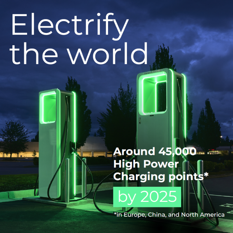 VWGroup's tweet photo. ⚡🌎 The world goes #electric.

Together with our partners we are expanding our #charging network. Around 45,000 high-power charging points are planned in Europe, China and the US by 2025.

👀 Swipe to see what the future holds.