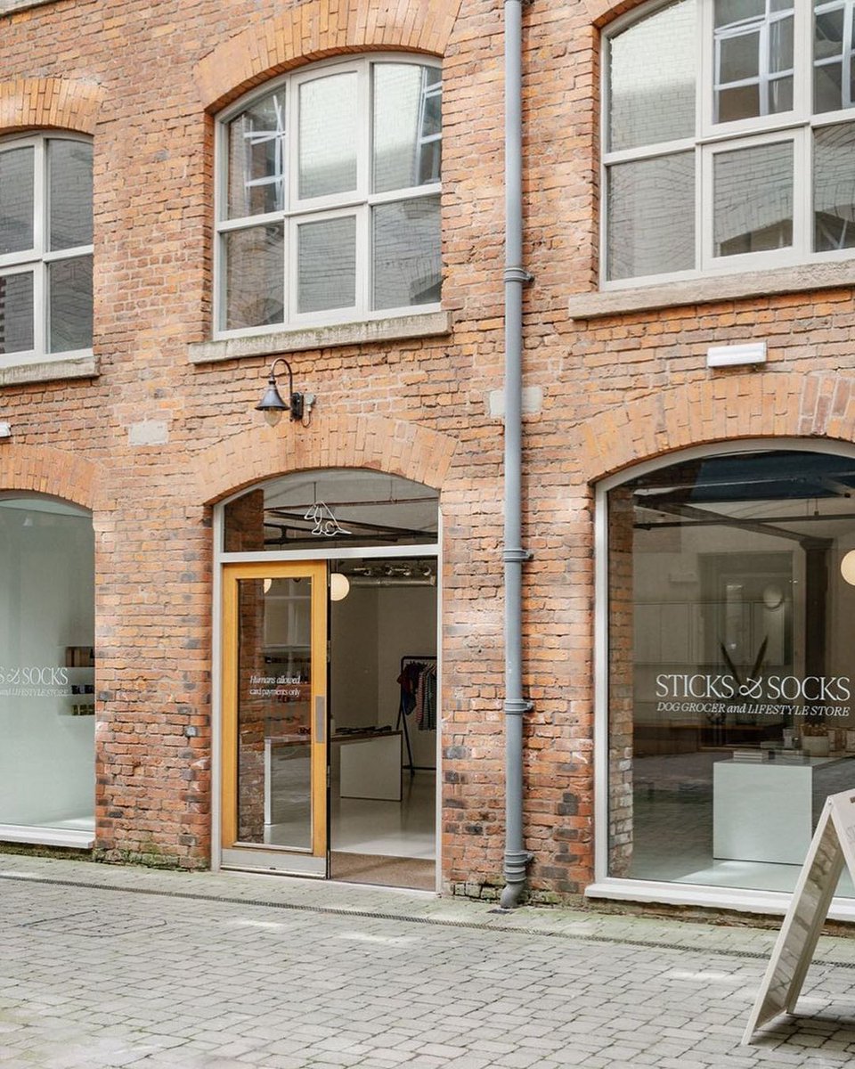 ancoats_mcr's tweet photo. Ancoats’ very own sustainable dog &amp; lifestyle store, Sticks and Socks, has been picked as one of “The World’s Best Shops” in a newly released book from @couriermedia https://t.co/EZJUs0EdJs