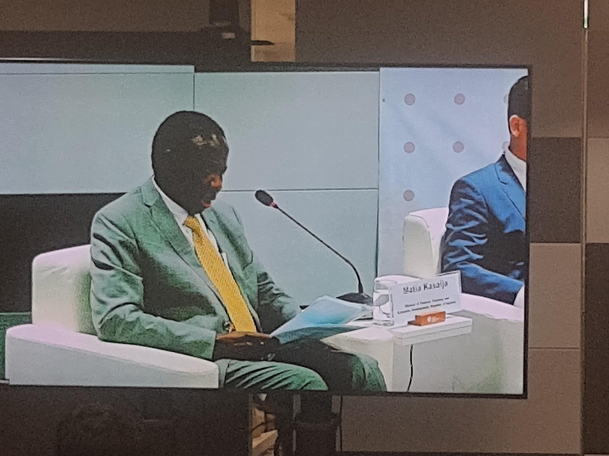 GGGIAfrica's tweet photo. #GGGWEEK 2022, the #Minister of Finance of #Uganda notes that at #COP27 the focus should be on collective good and bring issues of economic growth to the table. @GggiUganda @GGGI_Rwanda @GGGI_TOGO @GggiCotedivoire @GggiBurkinafaso @GGGIEthiopia @GggiSenegal https://t.co/X52bnWQGNn
