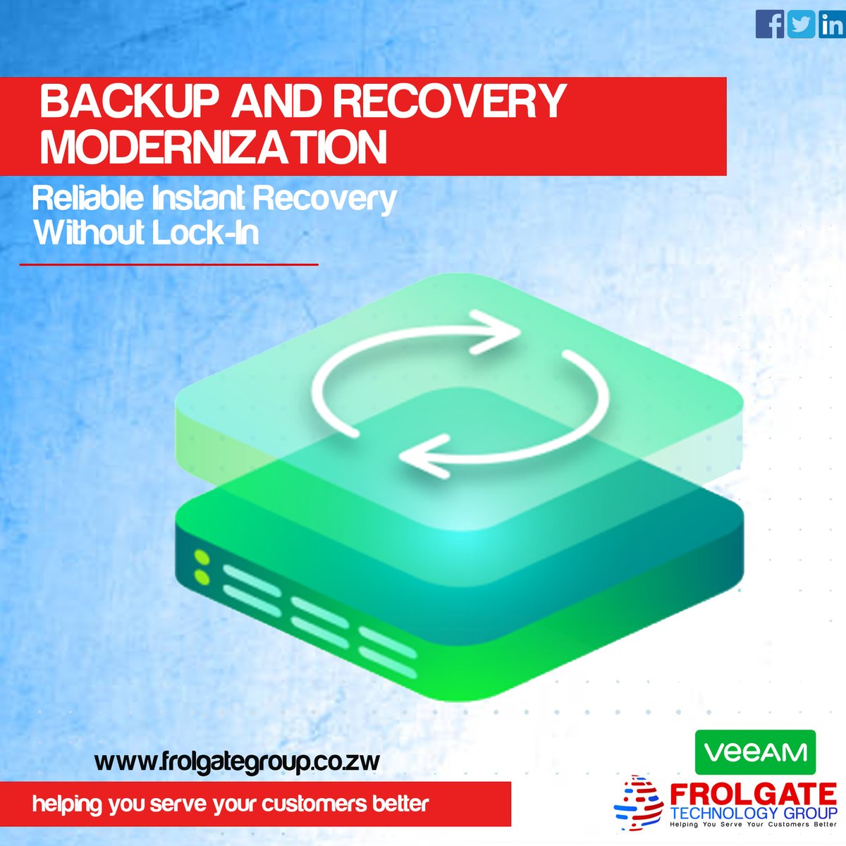 frolgatetech's tweet image. Veeam® provides a reliable and cost-effective backup and recovery solution to deliver verified, granular recovery of all your critical assets across any environment or application, ensuring you achieve your SLAs and RPO/RTOs. #veeam #frolgatetechnology #corecomputing
