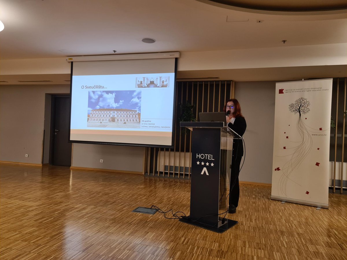 ☝️ Održan je 7. sastanak Mreže #CroQAnet 
👉Događanje je okupilo djelatnike visokih učilišta zadužene za unutarnje osiguravanje kvalitete 
👉Tema: izazovi i prilike za poboljšanje upravljanja internom kvalitetom visokih učilišta
Više info ▶️ shorturl.at/gBLRX