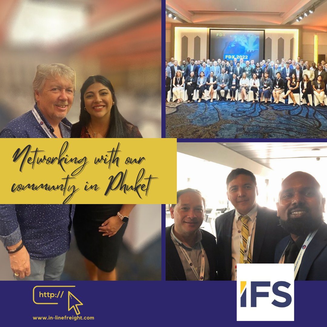 inlinefreight's tweet photo. Networking to grow out network and your footprint.  

Always growing.  Always improving.  Always reaching out to others.  

https://t.co/ZJt7sxGFZ9 

#professionalinlinefreightsolutions #networks #agents https://t.co/R1sUFecHit