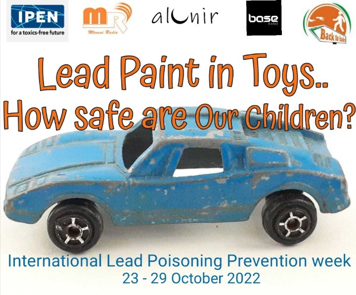 Do you know lead paint was banned in Kenya in 2018? It's International Lead Poisoning Prevention Week with @BacktoBasics_ke #ILPPW2022 #baseradio