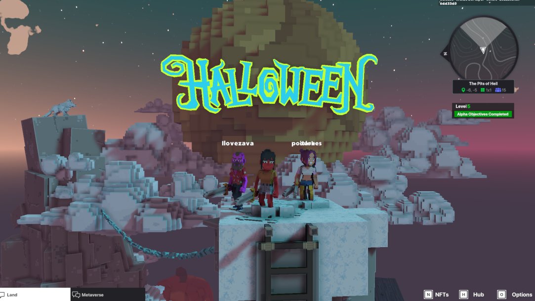 swsr191's tweet photo. @TheSandboxGame I just participated in The Sandbox Halloween Special Giveaway. Here is my screenshot at the Wold Diorama!
🌙👇 https://t.co/z6JELUl5Th