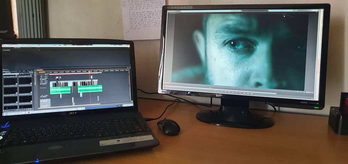 treekittyp's tweet photo. Keeping an eye on things. Countdown to release of new music video this Saturday #musicvideo #videoedits #filmmaker #independentfilm #newwork #music #irishfilm https://t.co/jROQ0VRvNc