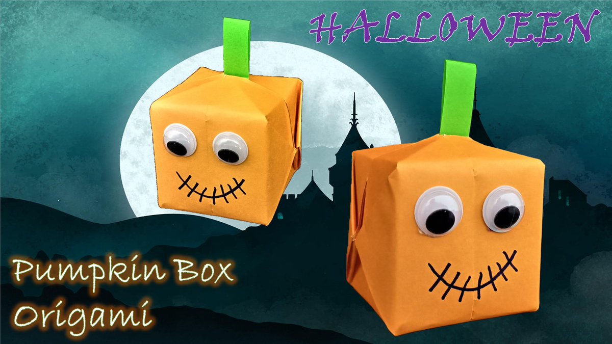 MimiKids_TV's tweet photo. https://t.co/BKX6nM994w

Origami PUMPKIN easy tutorial | Box #halloween #origami #origamitutorial #octoberfest #papercraft https://t.co/amERhomq5x