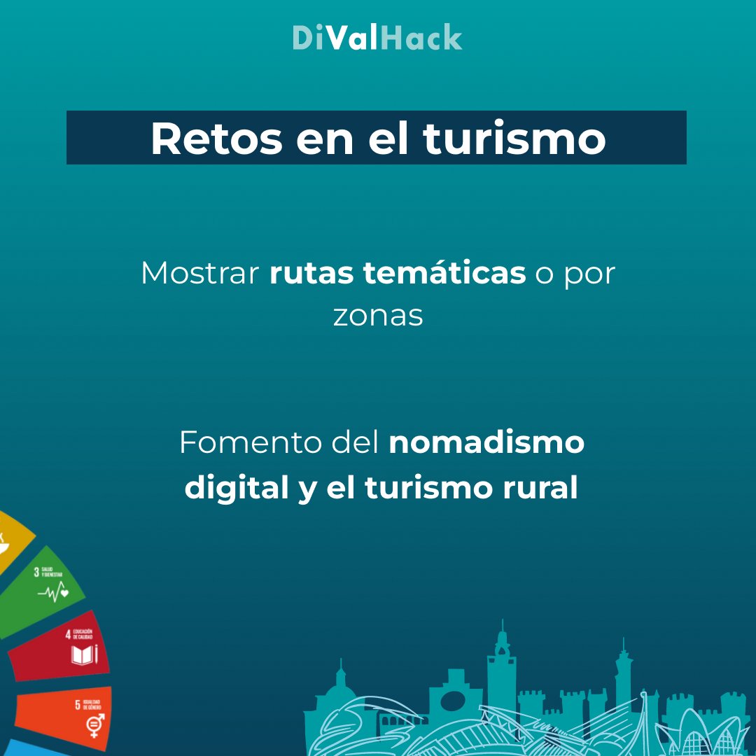 DivalHack's tweet photo. 🚀Teníamos muchas ganas de anunciaros los retos de APPS que estaremos desarrollando durante el @DivalHack

🚶‍♂️ Retos de movilidad
🌱 Retos de medio ambiente
 📍 Retos de turismo

👉https://t.co/9aybB0dXJA

@redpuntoes @DivalHack @cellnextelecom #CátedraHP @etsinfupv #Volutacoop https://t.co/pRD2eTb91H