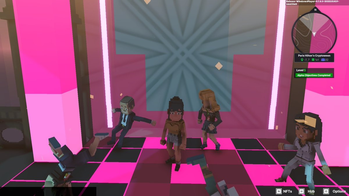 aylap724's tweet photo. @TheSandboxGame I just participated in the Paris Hilton  #Cryptoween Event. I found Grralh check out my screenshot below!
🎃👇 https://t.co/X3EfZ4o4lG