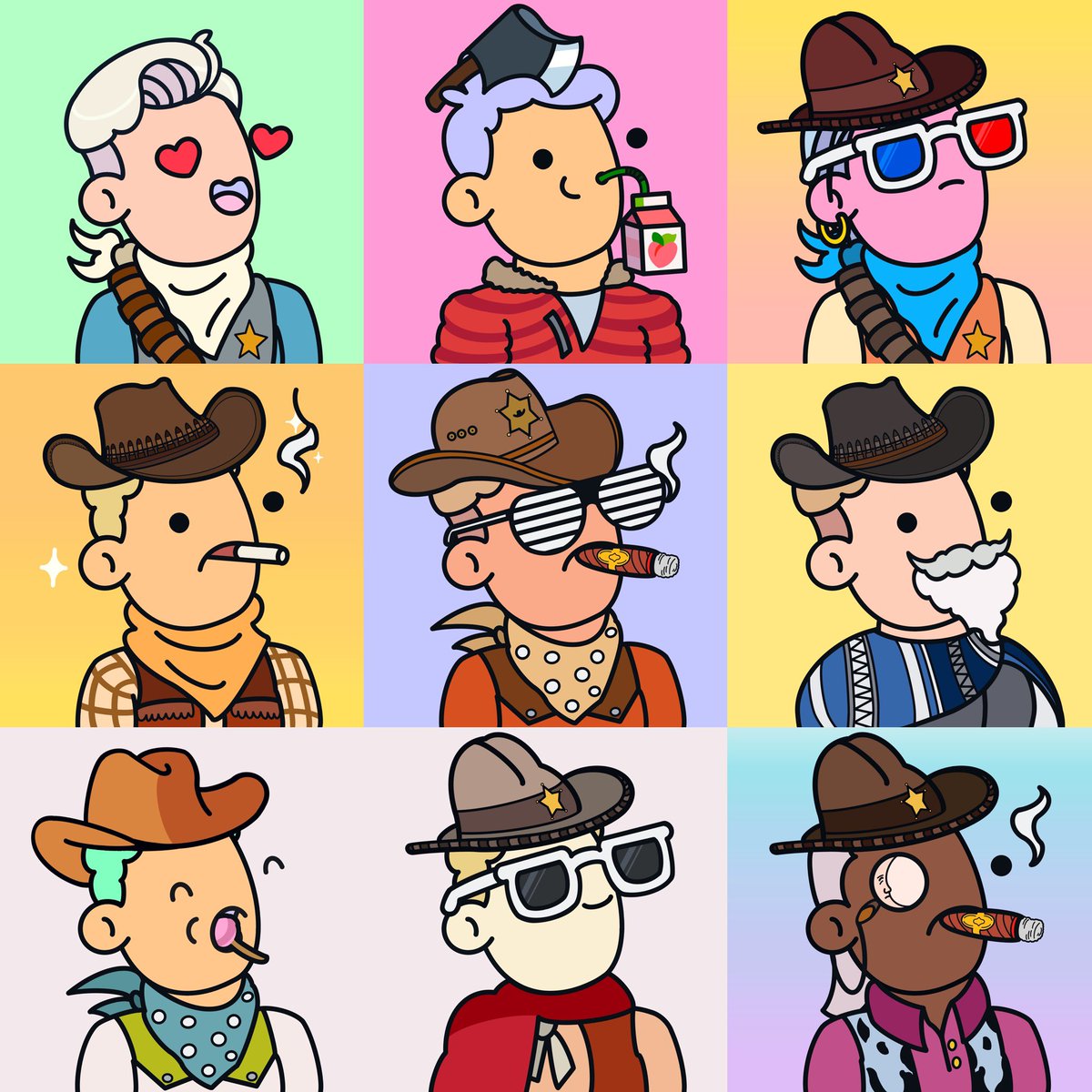 Cool Cowboys | Mint is Live tweet media