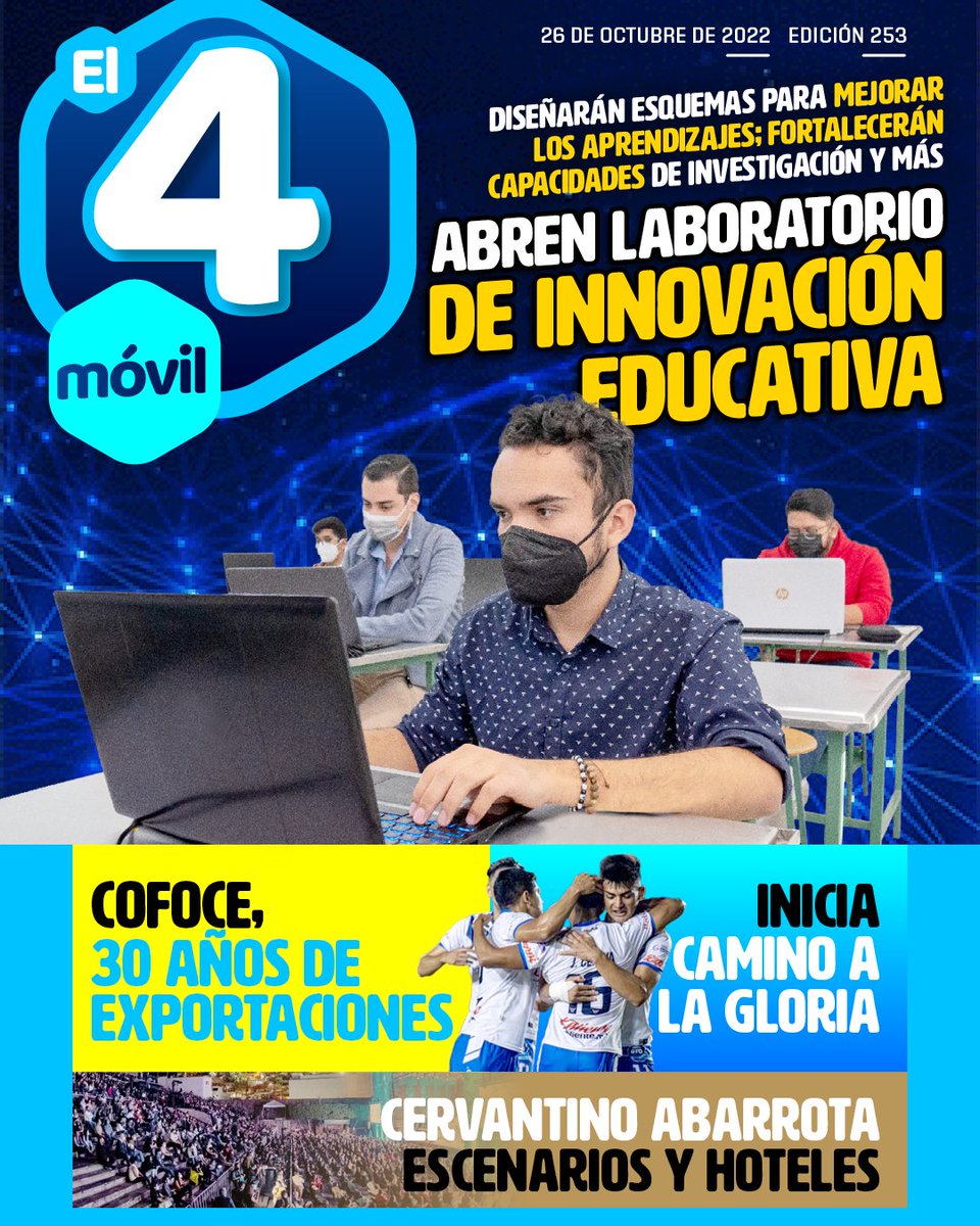 ¡Buen miércoles!☀️ Mantente informado con #El4Móvil📲 La Secretaría de @EducacionSEG y de Desarrollo Social y Humano @SedeshuGto junto a la @UNESCOMexico, lanzan Laboratorio de Innovación Educativa que ayudará a mejorar los aprendizajes📚 Lee más👉qrco.de/el4movil253