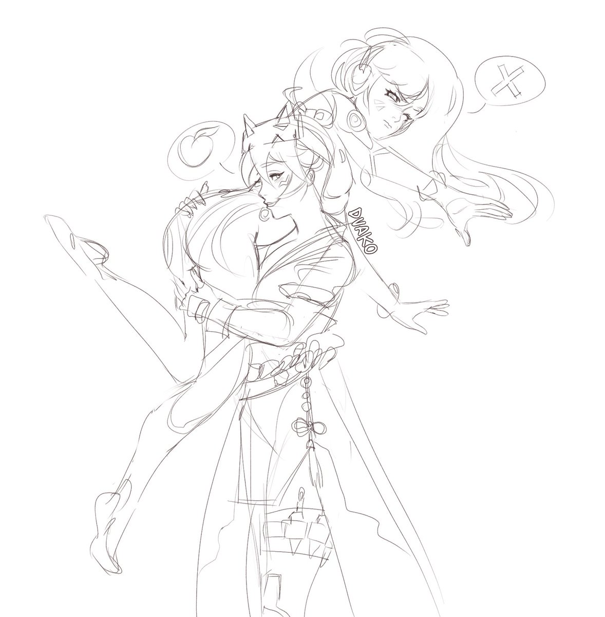 KirikoXDva's tweet photo. Unfinished sketches be like
#dvako β©π https://t.co/Qe3TbvSyUT