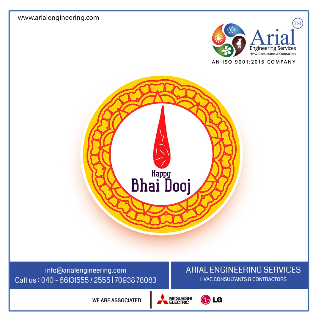arialengg's tweet photo. May this #bhaidooj bring immense happiness and success to your life!
Wishing you a happy #bhaidooj from Arial Engineering Services
#HVAC  #arialengineeringservices #bhaidooj2022 #happybhaidooj #BhaiDooj https://t.co/PzdfKq4RNV