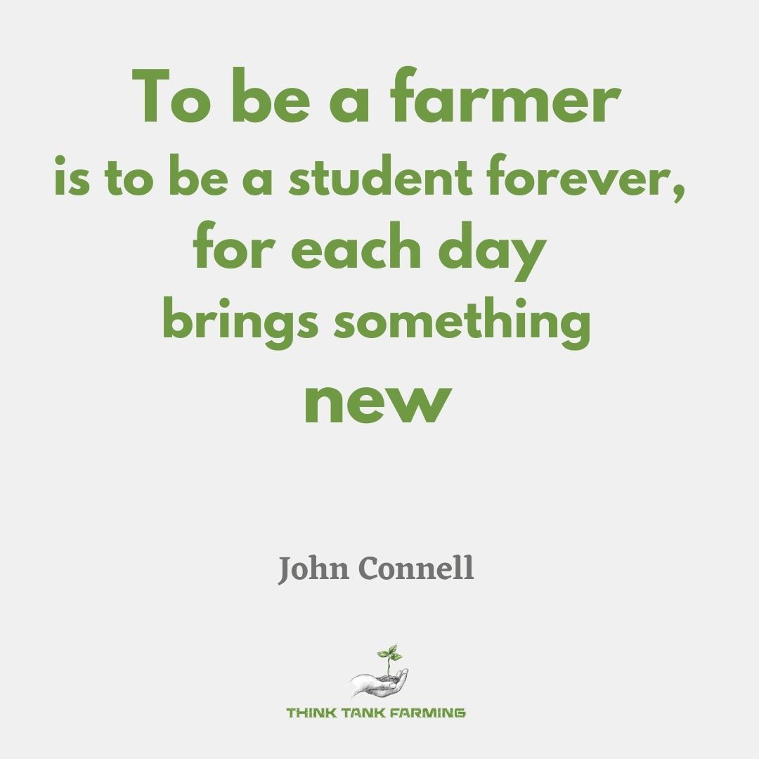 Thinktankfarm's tweet photo. You don't grow old if you are always learning something new.
#regenerativefarming #regenag #regenerativeagriculture #covercropseeds #covercrops #seeds
#plantingseeds #clover #sustainablefarming #carbonfarming #soilcarbon https://t.co/FfS2aT47lT