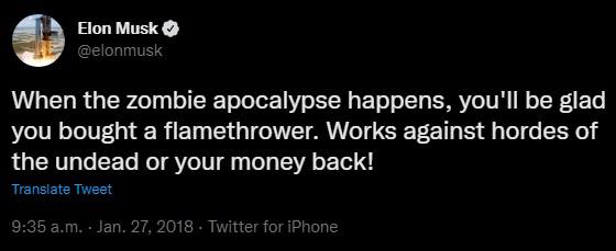 SCARRDDeth's tweet photo. We are NOT MOONING #Zelon #NotAZombie
All we gta do is make @elonmusk laugh at his own joke @1goonrich you know what his tweets do ๐
https://t.co/kEHm6Y6GpD https://t.co/WX7ISSCFVw