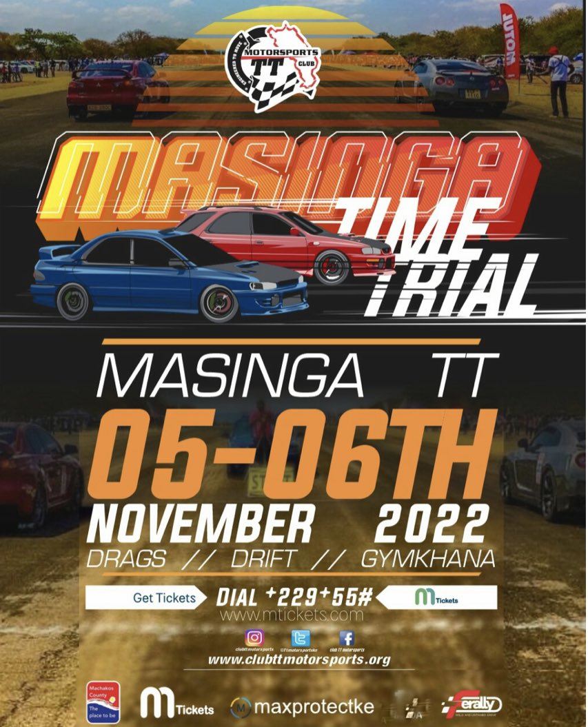 Carlture_Ke's tweet photo. It’s about that time of the year 🇰🇪🇹🇿🇺🇬🇸🇸 . Masinga Tt , the largest car festival in East Africa that brings all Petrolheads together . If you’ve ever visited any of the events then you know what I’m talking about . This will be one for the books , you can’t afford to miss out 🔥 https://t.co/DuqvDVERJQ