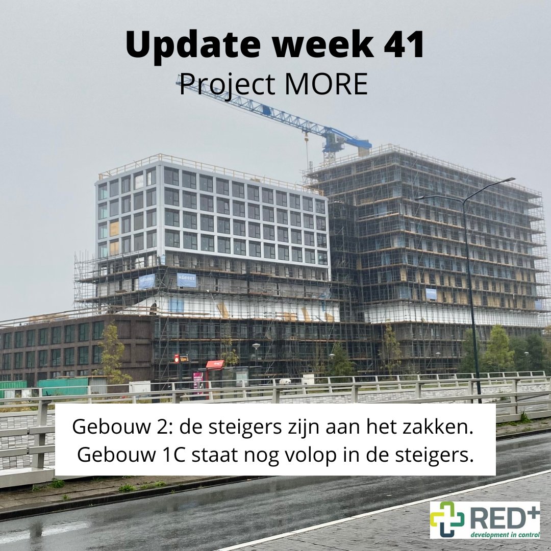 REDdevelopment1's tweet photo. En tot slot van week 41 nog even een totaaloverzicht.
Wat wordt het mooi! #Trots
Later deze week nog vele nieuwe updates. Stay tuned!
Ontwikkelaar:
@REDdevelopment1, @Lingotto_NL en #Realnomics
Realisatie:
@HeddesBenO
#MORE #Leiden #LBSP #studentenwoningen #vastgoed https://t.co/Jamyq7frPP