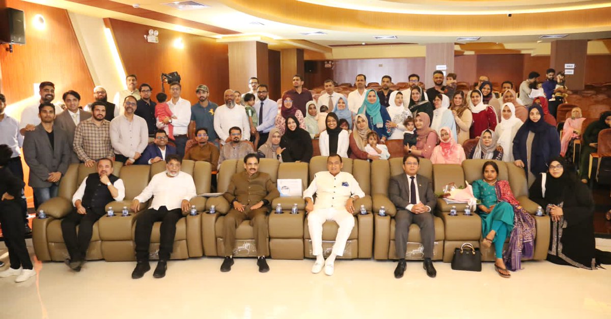 YenUniT's tweet photo. Yenepoya (Deemed to be) University's Global Alumni Meet 2022 concluded at Jeddah National Hospital, Jeddah, Kingdom of Saudi Arabia. The event was organized by the KSA chapter of Yenepoya University Alumni Association (YUAA, KSA Chapter).
#yenepoyauniversity #yenunit #YUAA #YENSA https://t.co/yxmhEzA8mt