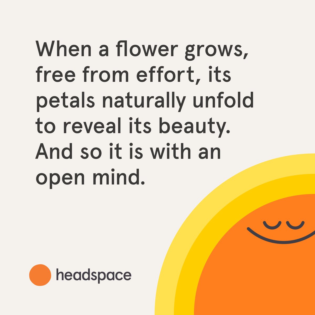 roazca69's tweet photo. The smallest things can make the biggest difference. Put aside a few minutes for your mind today. #headspace  https://t.co/mhsuPmcL5X https://t.co/sGudS0EHxU