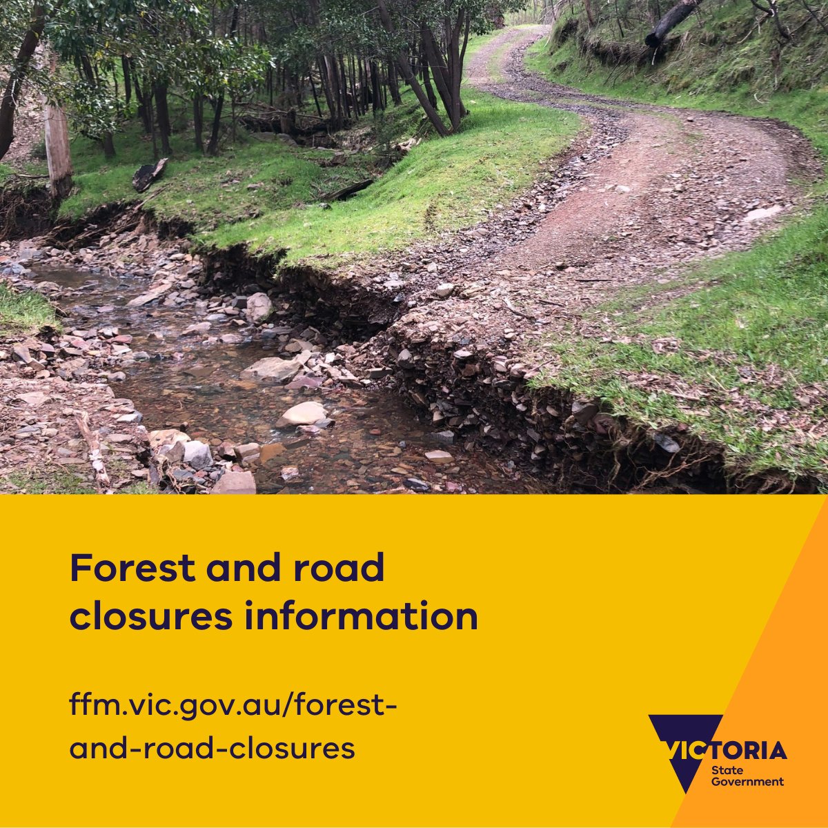 Following flooding, storms and above-average rain, make sure you have the most up-to-date information about forest, road and visitor site closures if you’re planning a regional get-away this long weekend. ffm.vic.gov.au/media-releases…