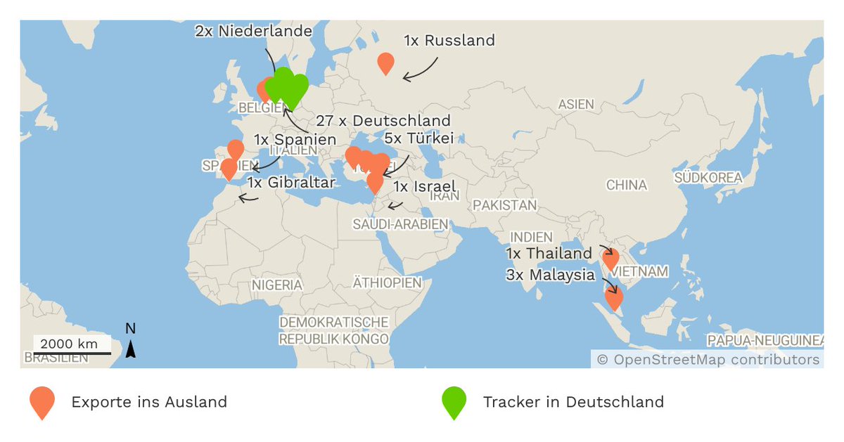 greenpeace_de's tweet photo. AUFGEDECKT: #Greenpeace hat mit versteckten Trackern nachgewiesen, dass deutscher #Plastikmüll weiterhin illegal im Ausland entsorgt wird, vor allem in der Türkei und in Südostasien! 🚨 #GreenpeaceRecherche @gpinvestigativ
Mehr dazu im Thread: (1/8) https://t.co/sFYzvM1GdH