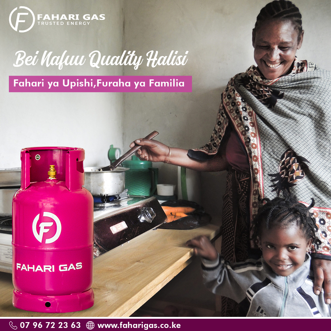 FahariGas's tweet photo. Bei nafuu na quality halisi! Get our gas cylinders at affordable prices that will help you save during these tough economic times. 
Contact us today via WhatsApp or call us at 0796 722 363 to buy or become an agent.

#FahariYaUpishi #FurahaYaFamilia #FahariGas https://t.co/xKbW65sKkR