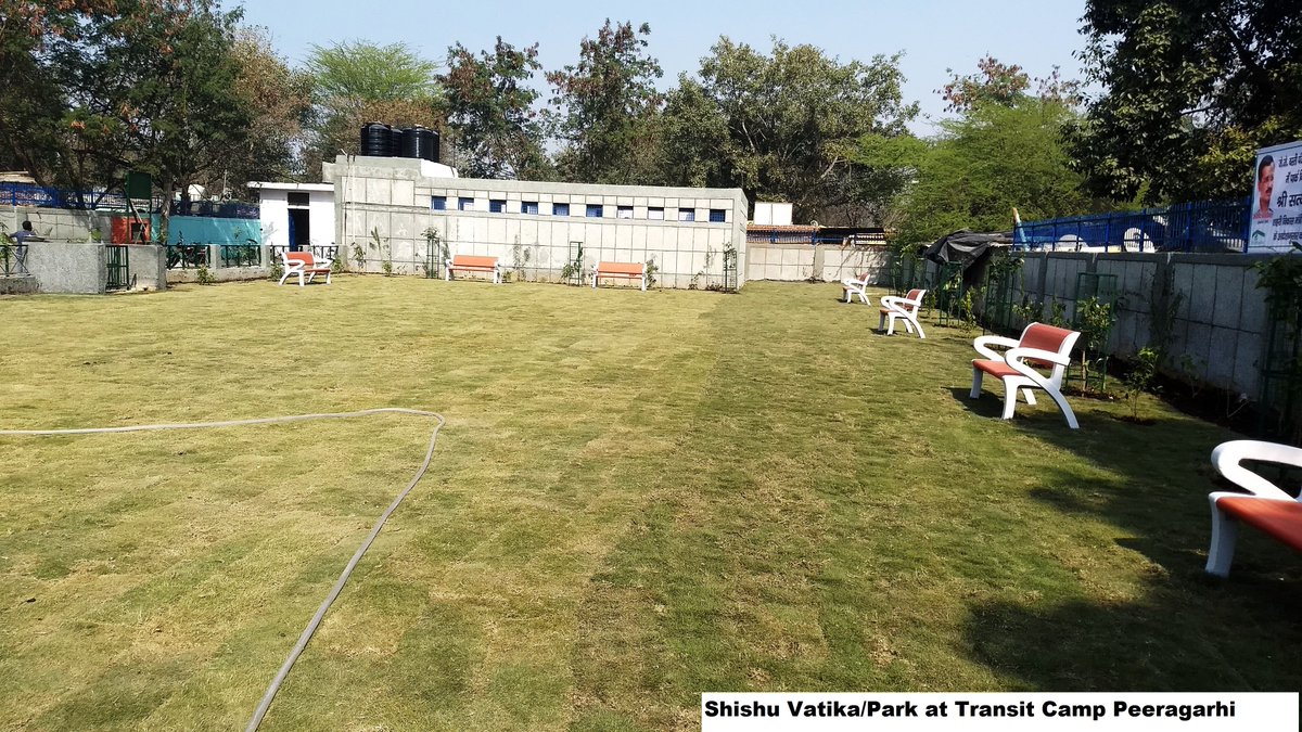 Shishu Vatika by Delhi Government's DUSIB, at Transit Camp, Peeragarhi, Delhi.