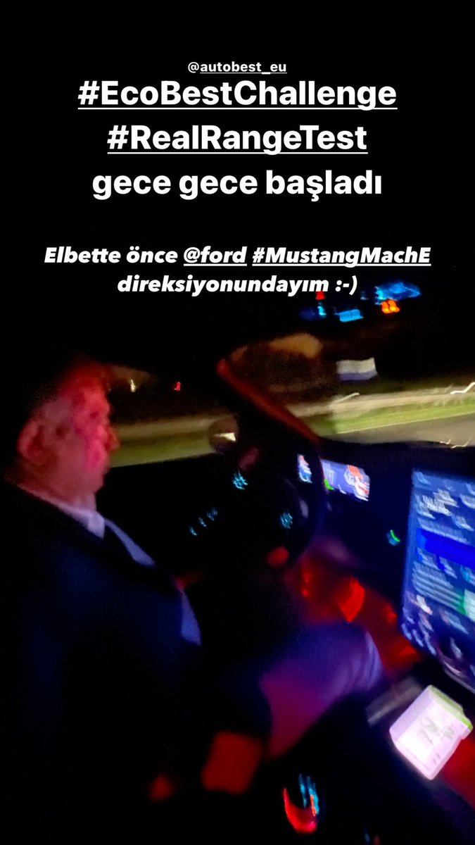 RumBat's tweet photo. Gece gece @autobestEU #EcoBestChallenge #RealRangeTest sürüşlerimiz başladı…
Yarın tüm gün tam 15 farklı yeni #BEV otomobilin gerçek yaşam şartlarında enerji verimliliklerini ölçeceğiz…
Fakat, önce @FordMustang #MachE ile yola çıktım… :-)
@FordNewsEurope @fordturkiye @Ford https://t.co/70Qp89Ql1U