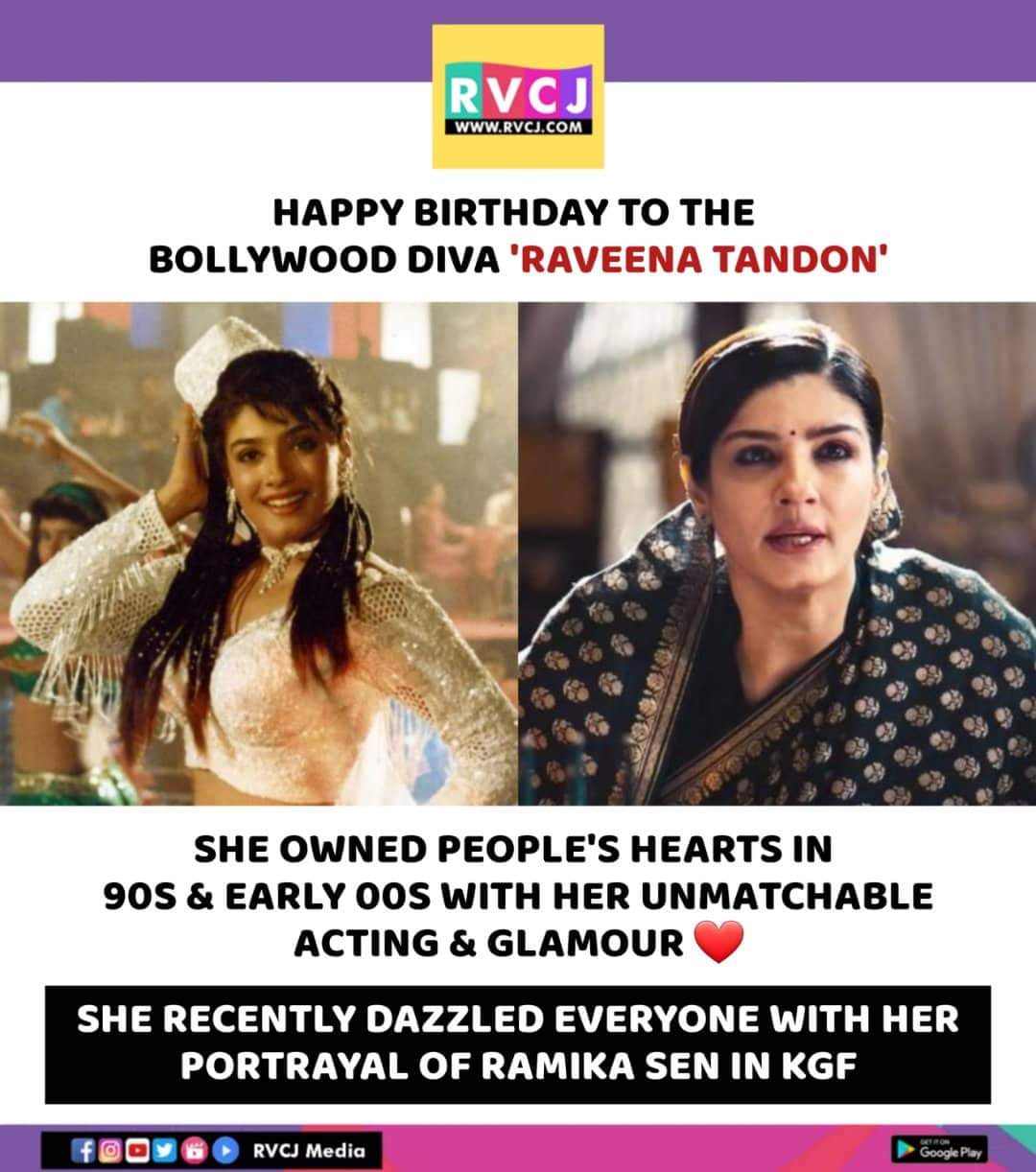 Happy Birthday Raveena Tandon! <3    