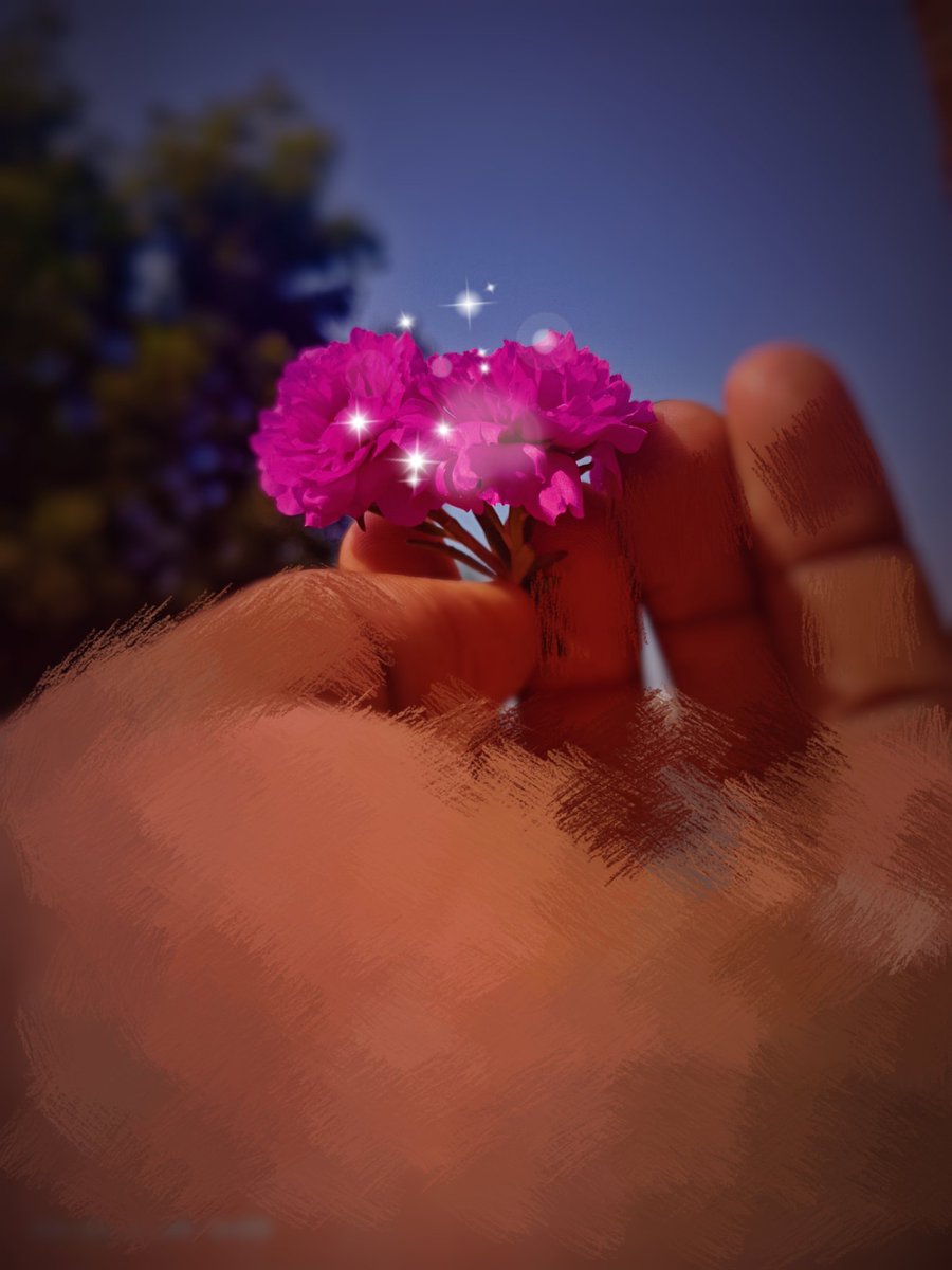 CdbRathor's tweet image. Hand flowers