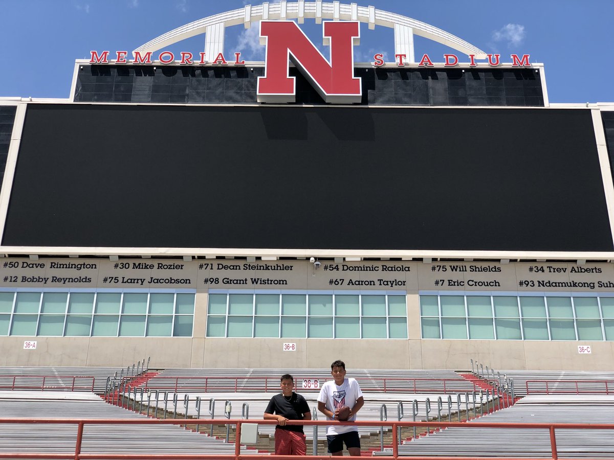 WOW! What a blessing this is! After a great conversation with Coach Mickey Joseph & ⁦@DonovanRaiola⁩ I am humbled to receive my FIRST offer from ⁦@HuskerFBNation⁩ This is a special one #GBR ⁦⁦⁦@GarretsonRick⁩ @SWiltfong247⁩ ⁦@ChadSimmons_⁩