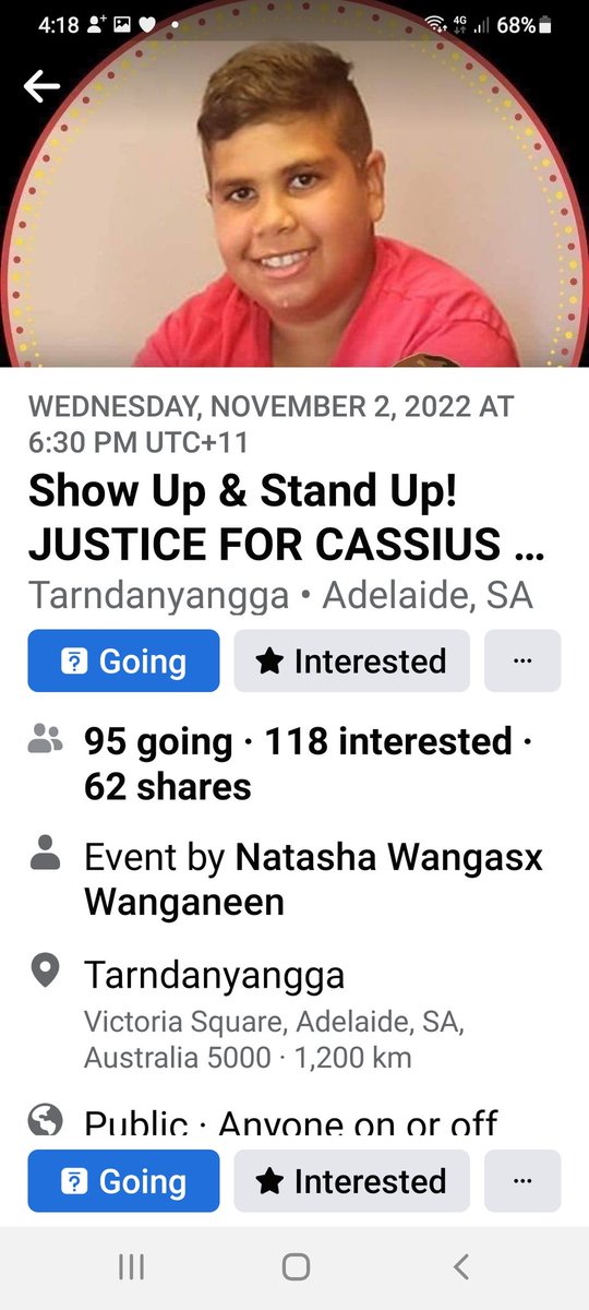 JusticeAunties's tweet photo. #JusticeForCassius https://t.co/5JhWaBbB8l