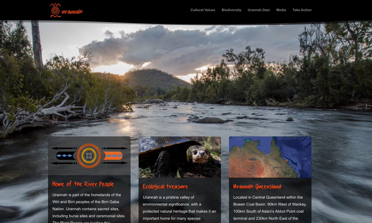 actionskills's tweet image. We are sooooooooo excited to hear that the #Urannah project funding has been scrapped by the latest budget. Some common sense.

We proudly volunteered to support Kenny and the Wiri and Birri people to build their website and campaigning engine.