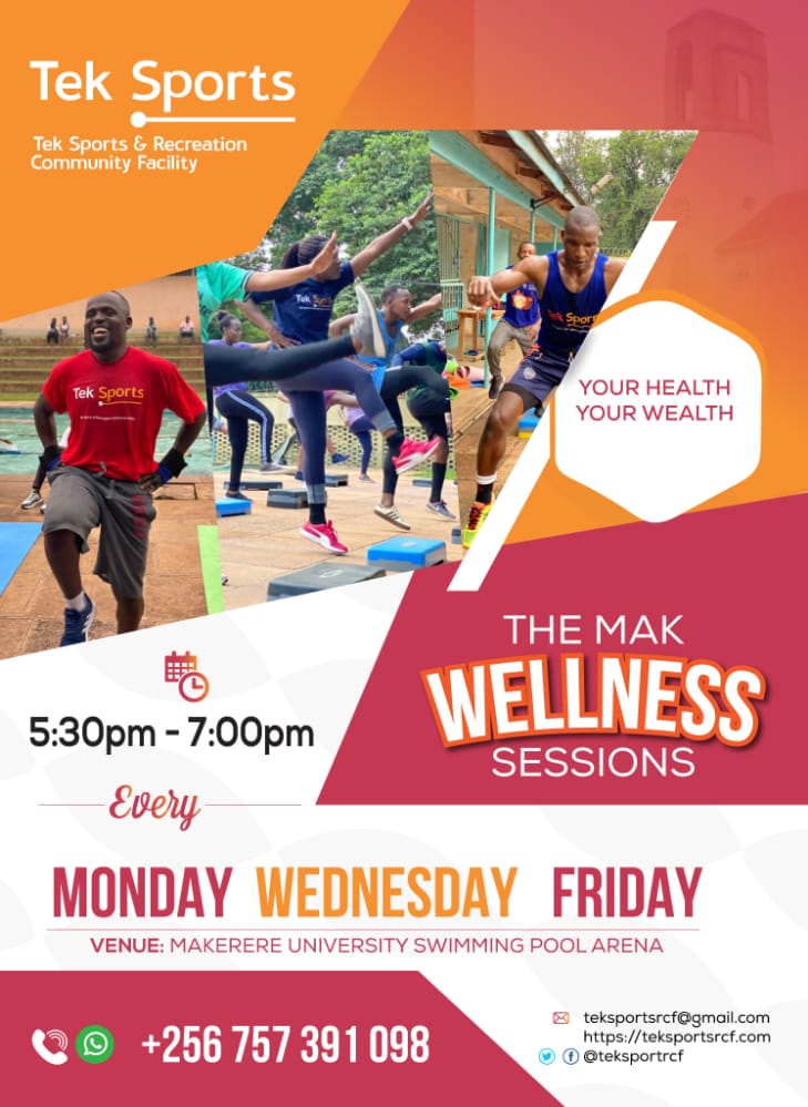 Ivaaan256's tweet photo. Its a Wednesday for our Exercise sessions and as usual we  @teksportsrcf believe that there is no better exercise for strengthening the heart than reaching down and lifting up another 

Today is "Carry a friend Wednesday"
#KeepItAtTekSports 

See you at 5pm, @Makerere Univ. Pool https://t.co/01PW85m1Qv