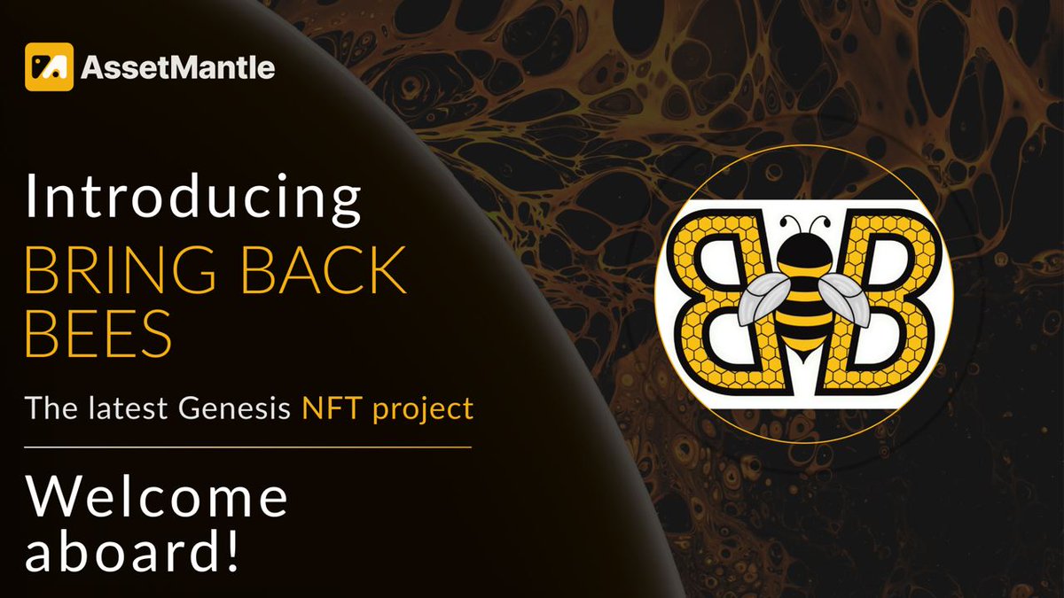 Drsnowball1's tweet photo. Check out another @AssetMantle's latest Genesis collection: @0xbringbackbees - BBB 🐝
“#BringBackBees, India's first apiculture based #NFT to support farmers" - The bee's life is like a magic well: the more you draw from it, the more it fills with water.
Welcome aboard BBB 🤝 https://t.co/UaHIvS6nRF