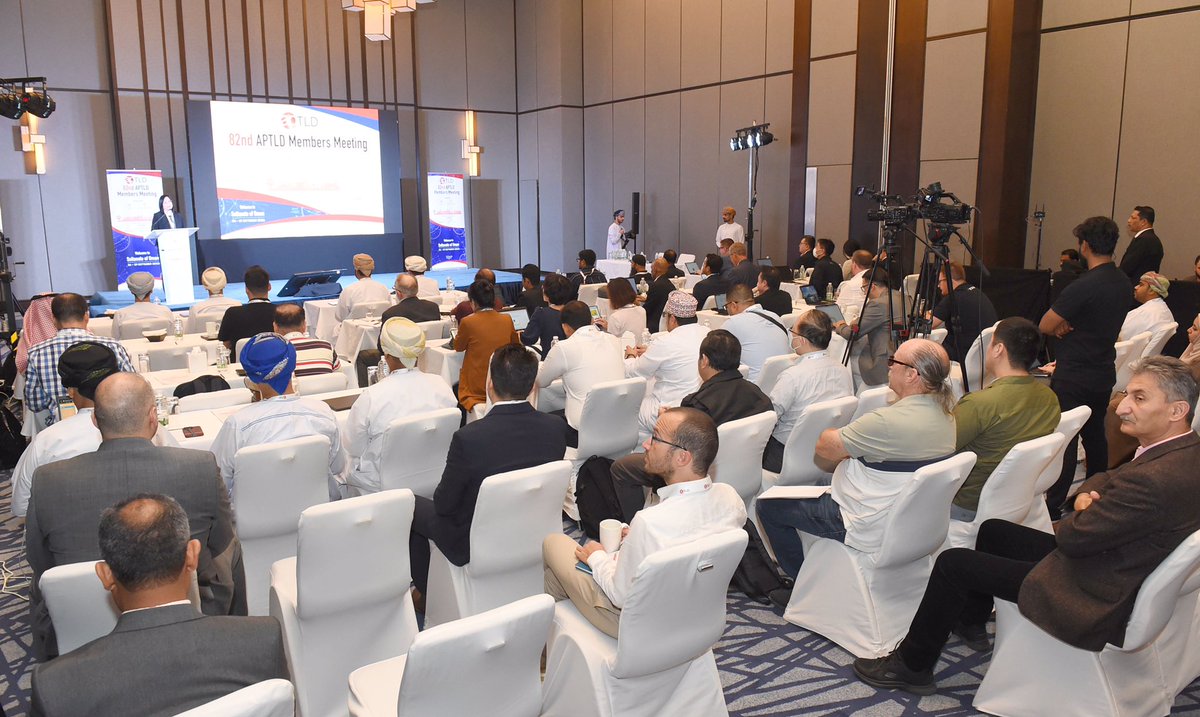 OmanNewsAgency's tweet photo. بدء أعمال "الاجتماع الـ 82 لمنظمة مشغلي النطاقات العليا لآسيا والمحيط الهادئ" بمسقط، ويستعرض القضايا التكنولوجية والتشغيلية لسجلات أسماء النطاقات والموضوعات التي تؤثر على استقرار شبكة  الإنترنت، ويستمر يومين.

#العُمانية https://t.co/IOzQm7Dx78