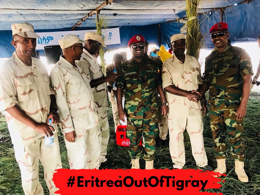 menbert_'s tweet photo. Eritrean military is on a
✍️🔖 Rampage
✍️🔖 looting and
✍️🔖 killing innocent civilians in #Tigray
Inadition for #720days the Ethiopia govt used starvation as weapons #EritreaOutOfTigray
#TigrayGenocide
@WhiteHouse @USTreasury
@eu_eeas @UNGeneva
@ForeignAffairs @POTUS
@mr~ https://t.co/Q9sK6DviD8