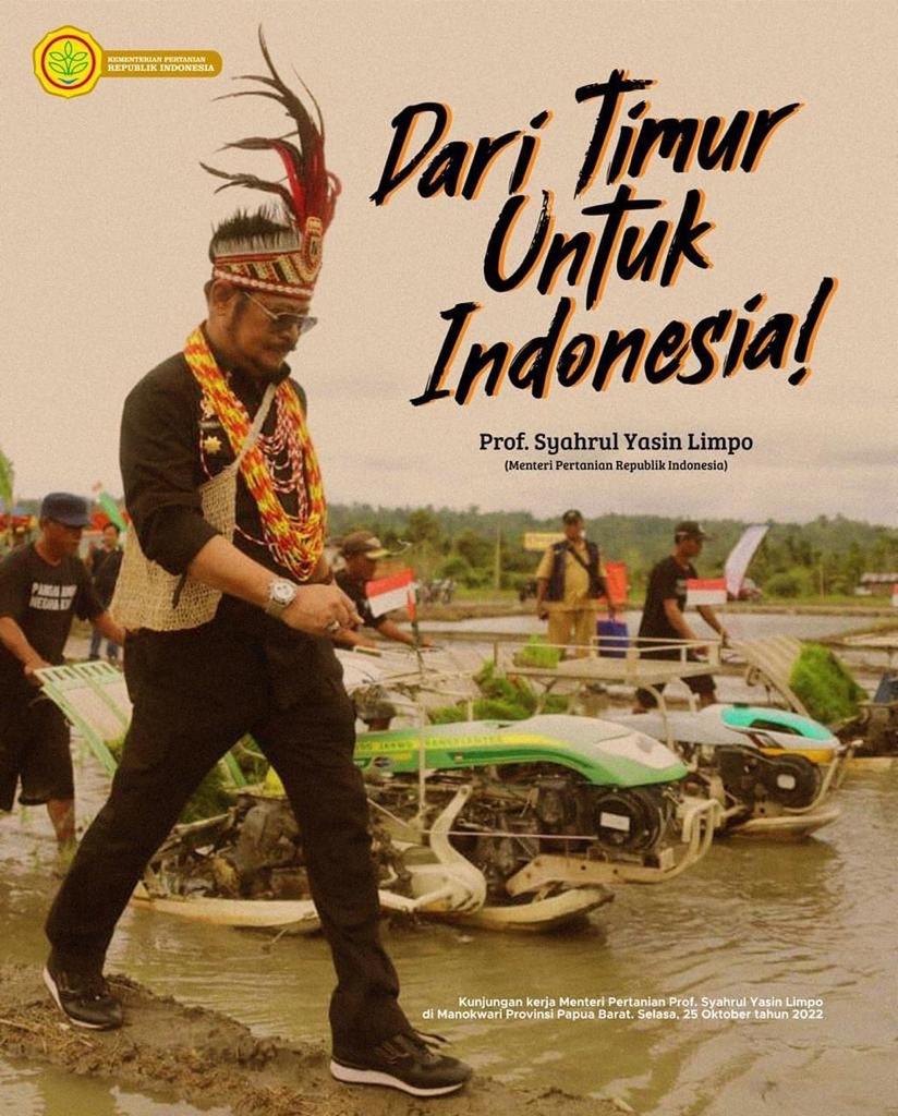 kementansimurp's tweet photo. Dari Timur untuk Indonesia, pertanian maju, mandiri dan modern akan terealisasi dan menjadi bukti bahwa Indonesia punya lumbung kehidupan, SDM Unggul dan kehidupan yang lebih sejahtera terutama dalam sektor pertanian.
#SimurpKementan #CSAsimurp #bertanimodern https://t.co/9LHALCILPl