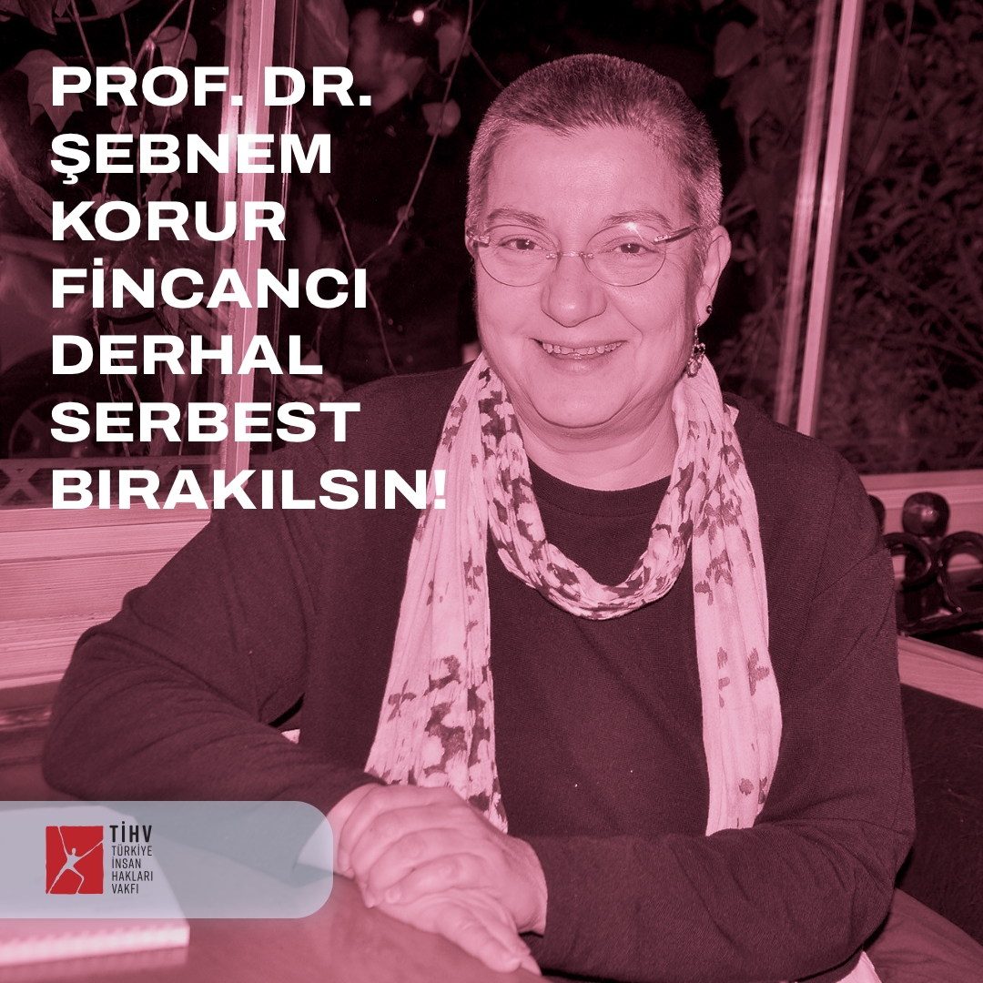 TTB Başkanı ve Vakfımızın Yönetim Kurulu Üyesi Prof. Dr. Şebnem Korur Fincancı kabul edilemez bir şekilde gözaltına alınmıştır. Derhal serbest bırakılsın. #ŞebnemKorurFincancı #ŞebnemKorurFincancıYalnızDeğildir