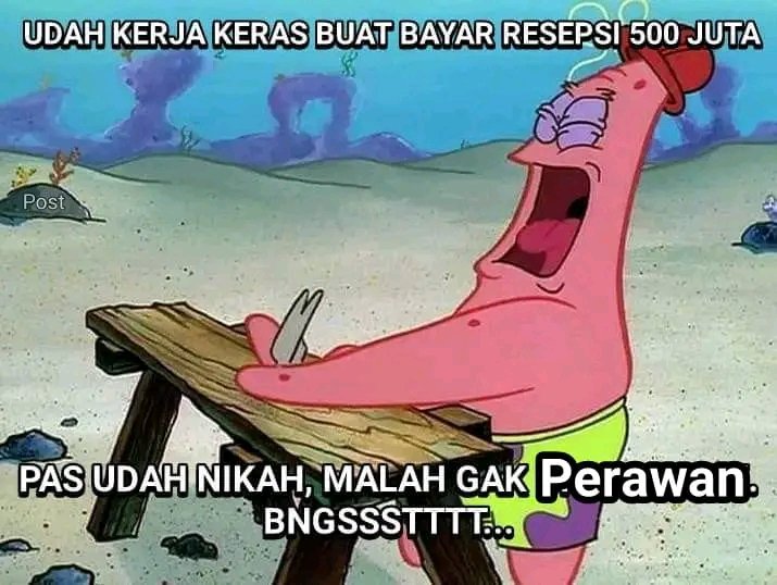 Tidak merusak, dan tidak mau dapat yang rusak

#PERAWAN