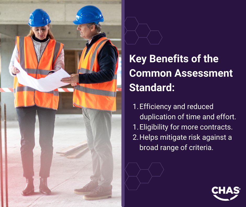 CHAS2013Ltd's tweet photo. 🔹 CHAS are industry-leading providers of the Common Assessment Standard and experts in construction accreditations, assessments and prequalification.

🔸 Find out how to get Common Assessment Standard certification below:
https://t.co/kajuDiYuwH

#CommonAssessment #CHAS https://t.co/ZhCPer9fcr