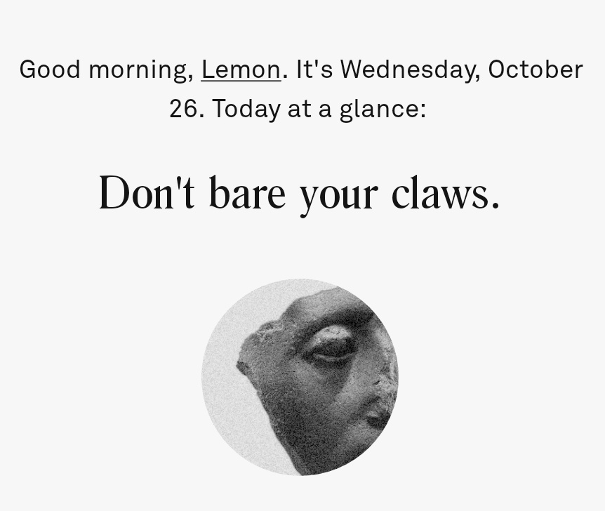 lemonyboop's tweet photo. For a change, I have nothing funny to say. That's genuinely good advice. *adamantium blades retracting noises* https://t.co/8TSnThgM2l