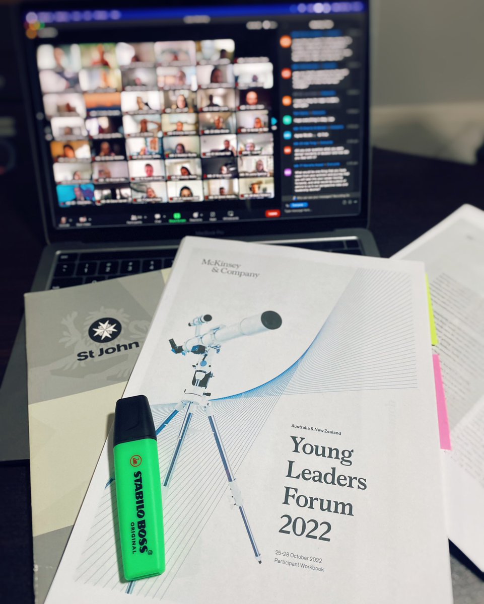 MAndrewsAU's tweet photo. A great start to @McKinsey’s Young Leaders Forum. I'm sure the skills and networks made here will inform my work in leading @StJohnQld and the tremendous growth opportunities throughout the Asia Pacific region for @StJohnINTL https://t.co/IHVlvlqXFi