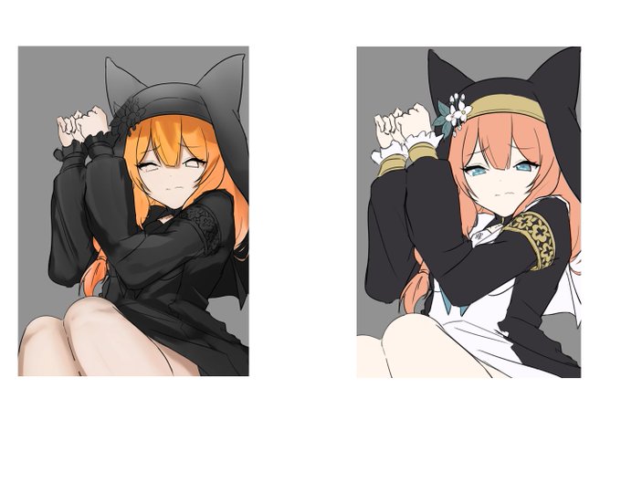 何か思ったような塗りにならなかった(左)からいつもの塗り(右)にしようかね🙄以前はできてた気がするんだけどなぁ… 