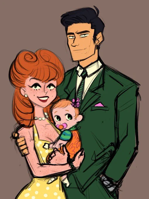 more lore of my awful dilf  he loved having pinup girls to model his thneeds… he ended up having a secret relationship with one of them, and they would have an illegitimate daughter (audrey) as a result 
