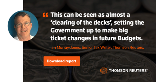 TaxAcctFirmsANZ's tweet photo. Thomson Reuters' expert tax-writing team were in the Budget lock-up yesterday to ensure our readers got all the details on the night. If you missed out, download your copy of our Federal Budget Special Report now. https://t.co/50pvb8iI46 

#TRCleardocs #TRCheckPoint #AusPol https://t.co/HyJbfLFden