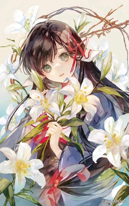 『うたわれるもの ロストフラグ』にて、灯幻鏡「ゆかしきは秘する花」のイラストを担当させていただきました!宜しくお願いいたします!#うたわれ #ロスフラ 