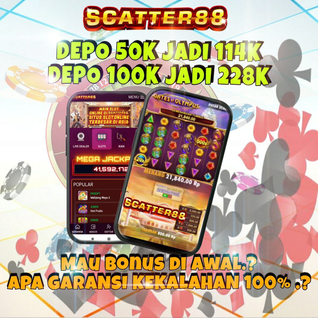 scatter88_'s tweet photo. GAME SLOT TERBESAR SEINDONESIA #SCATTER88 #SLOTGACOR #SLOTTERPERCAYA https://t.co/QYddiujdWU
