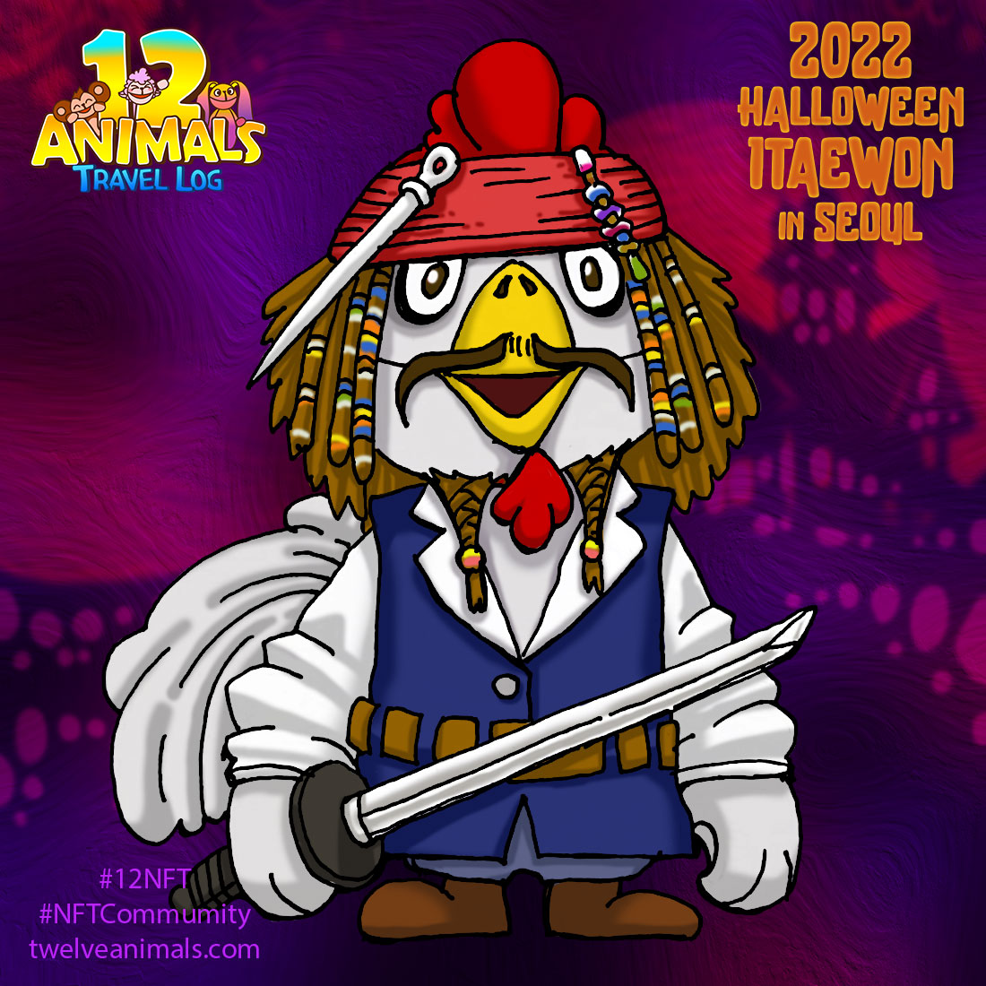 12 Animals Travel Log tweet media