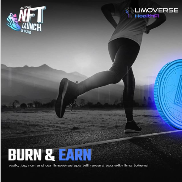 RumieUdwadia's tweet photo. Walk, Jog or run #Limoverese app will reward you with 9#Limo Tokens.
Step 1: Click https://t.co/7JuTVzXFY2
Step 2: Register with your credentials
Step 2: Buy your favorite #Sneaker #NFT
Start to run and earn.
@RumieUdwadia WhatsApp +91 8017757456 https://t.co/gaaMpbhAtU
